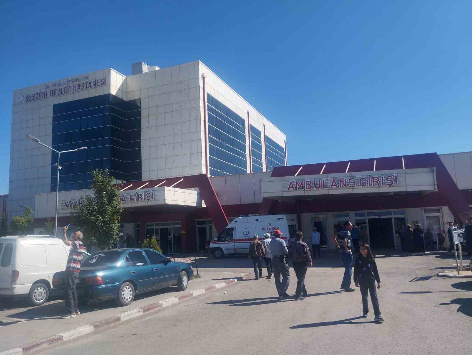 Hayvanlarını otlatırken ayı saldırısına uğradı, Kangallar imdadına yetişti