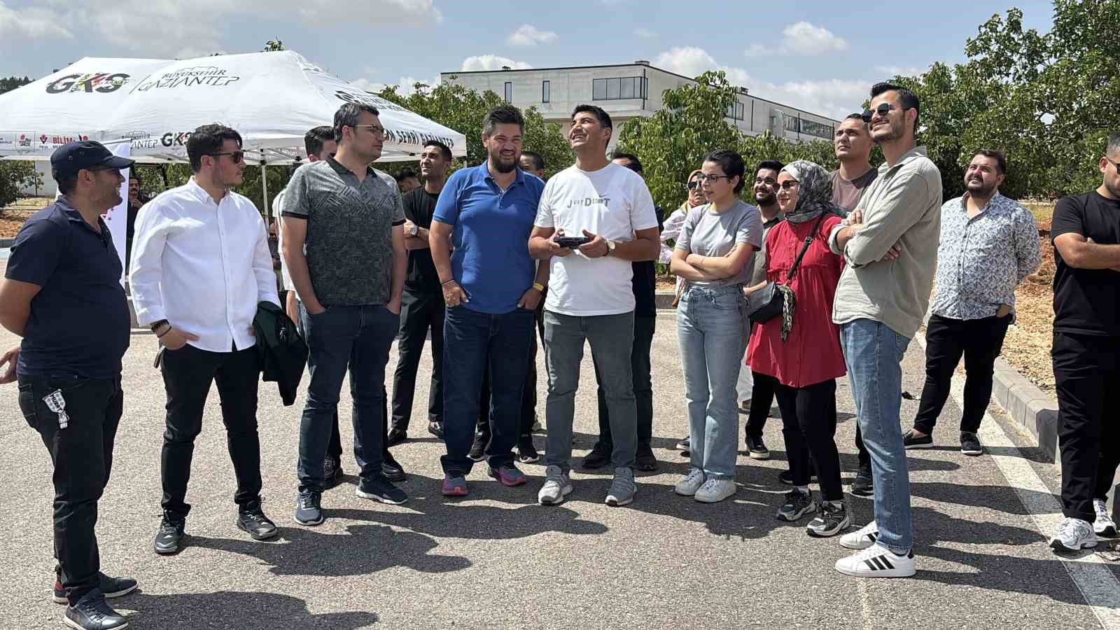 Gaziantep’te dron destekli habercilik eğitim programı yapıldı