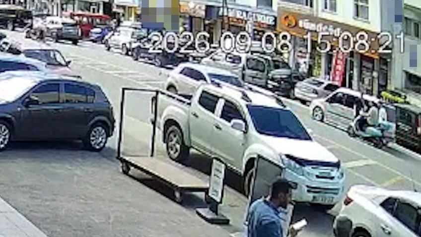 Rize’deki silahlı saldırı kameraya yansıdı