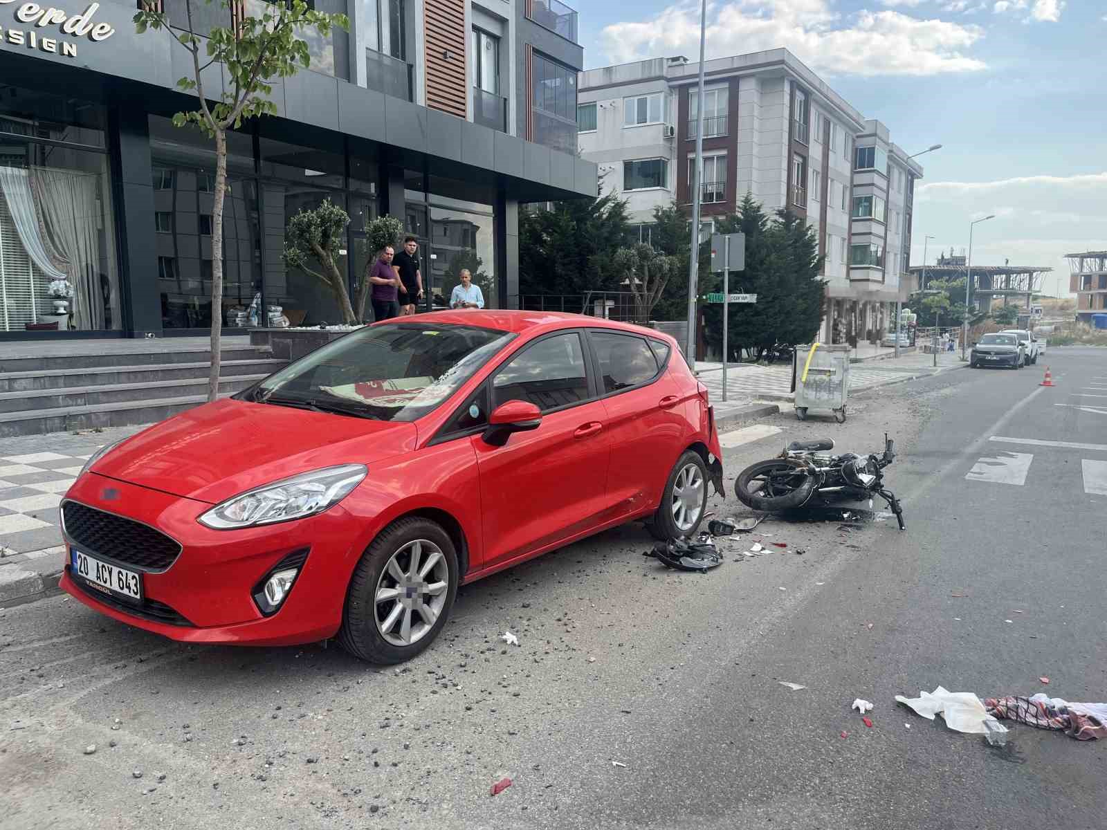 Çorlu’da iki ayrı motosiklet kazası