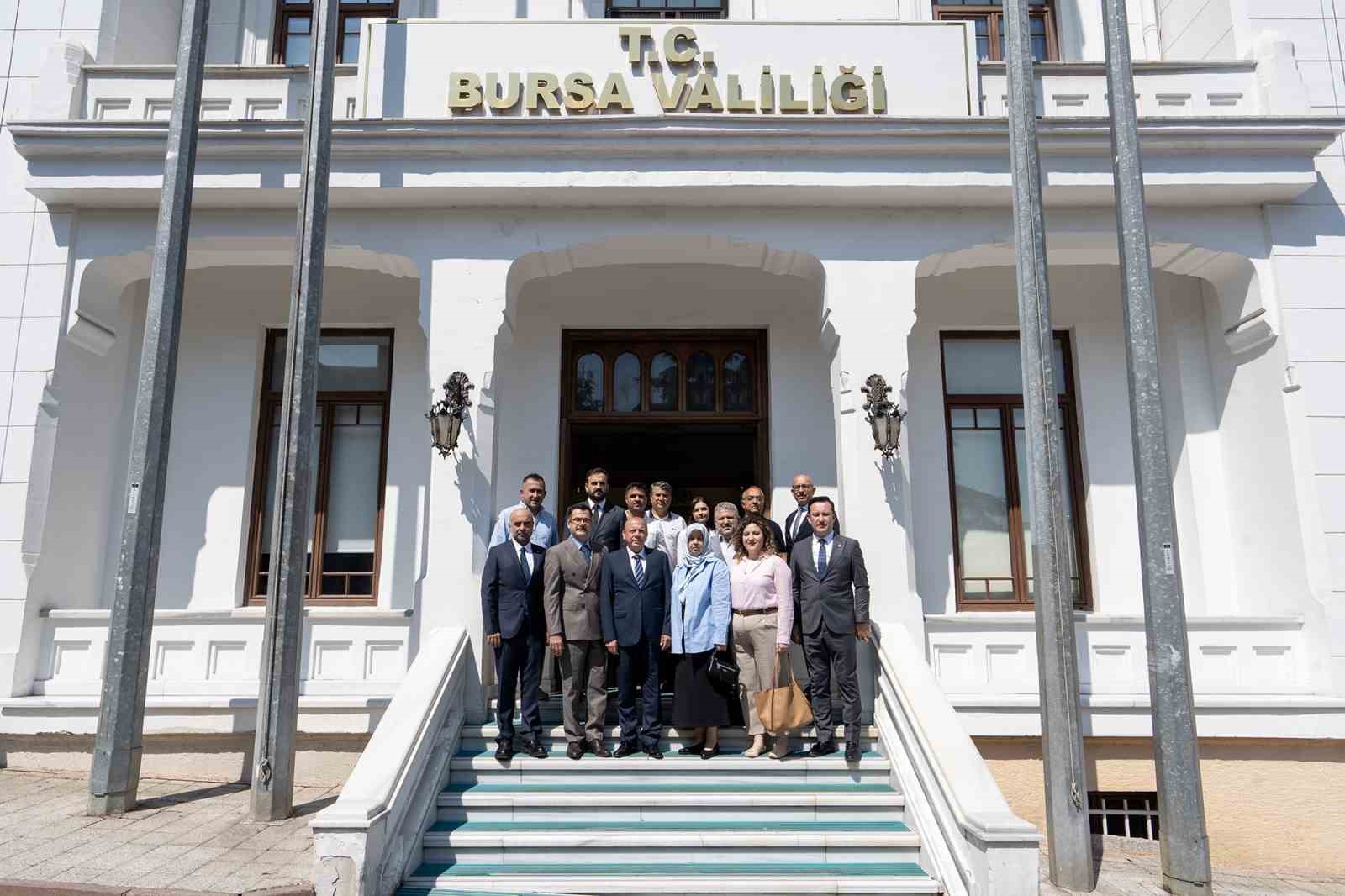 Bursa Ticaret Borsası&rsquo;ndan merhum Meclis Başkanı Mehmet Aydın&rsquo;a ahde vefa