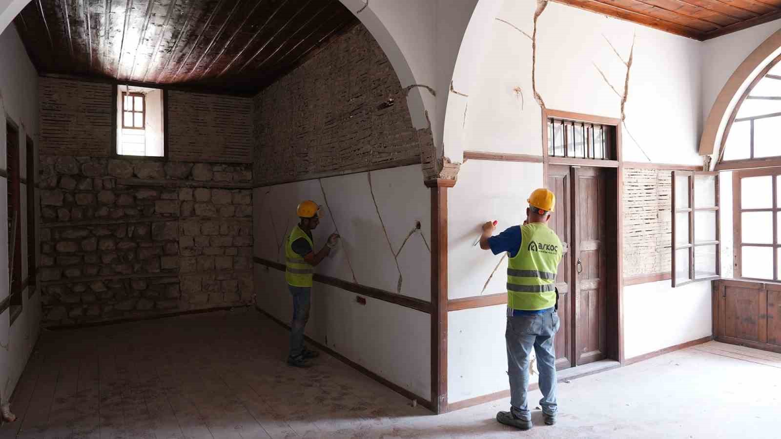 Tarihi Kocabaş Konağı restore ediliyor