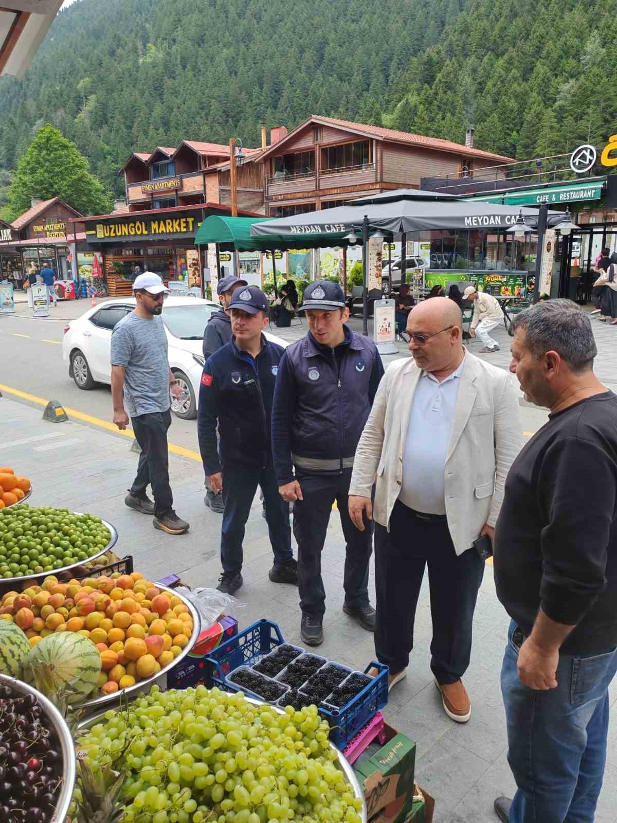 Uzungöl’de turizm sezonunda sıkı denetim