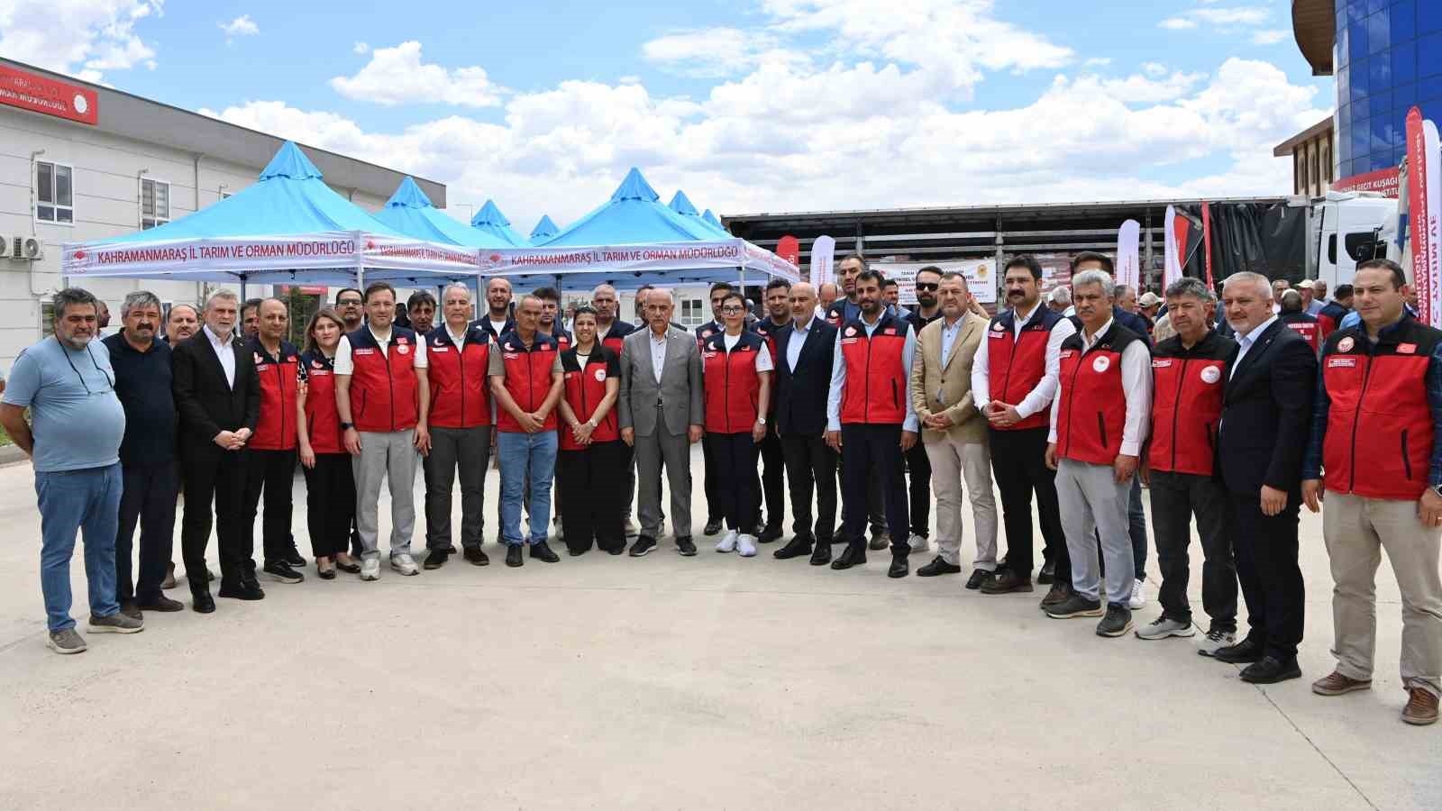 Kahramanmaraş’ta üreticilere 47 ton soya tohumu