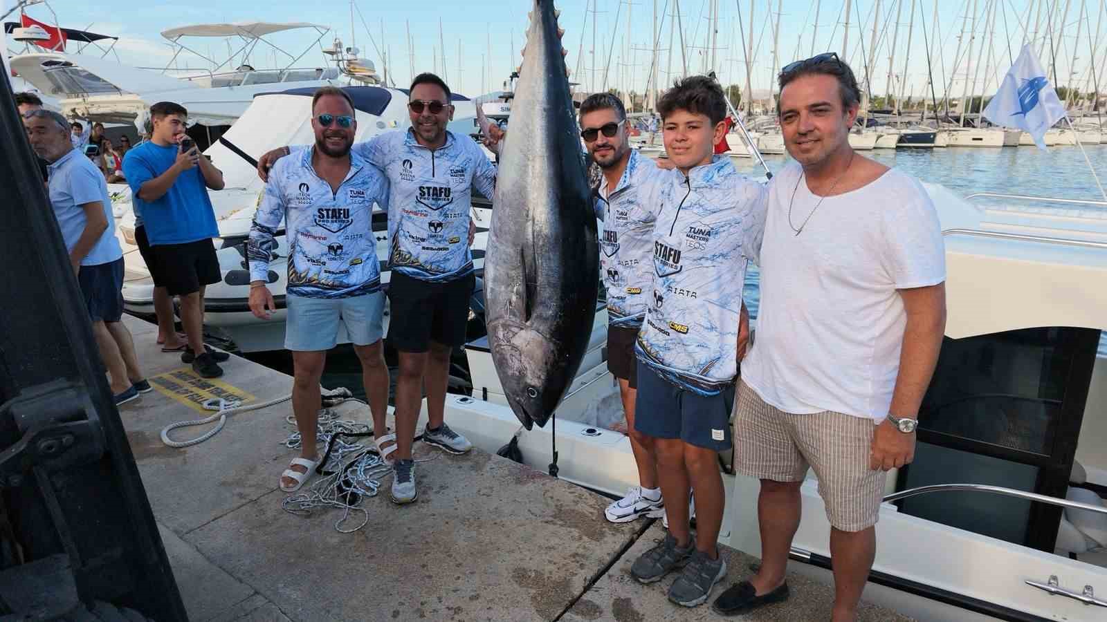 Tuna Masters TEOS’ta PHANTOM-X şampiyon, en büyük balık TERAPIA’dan