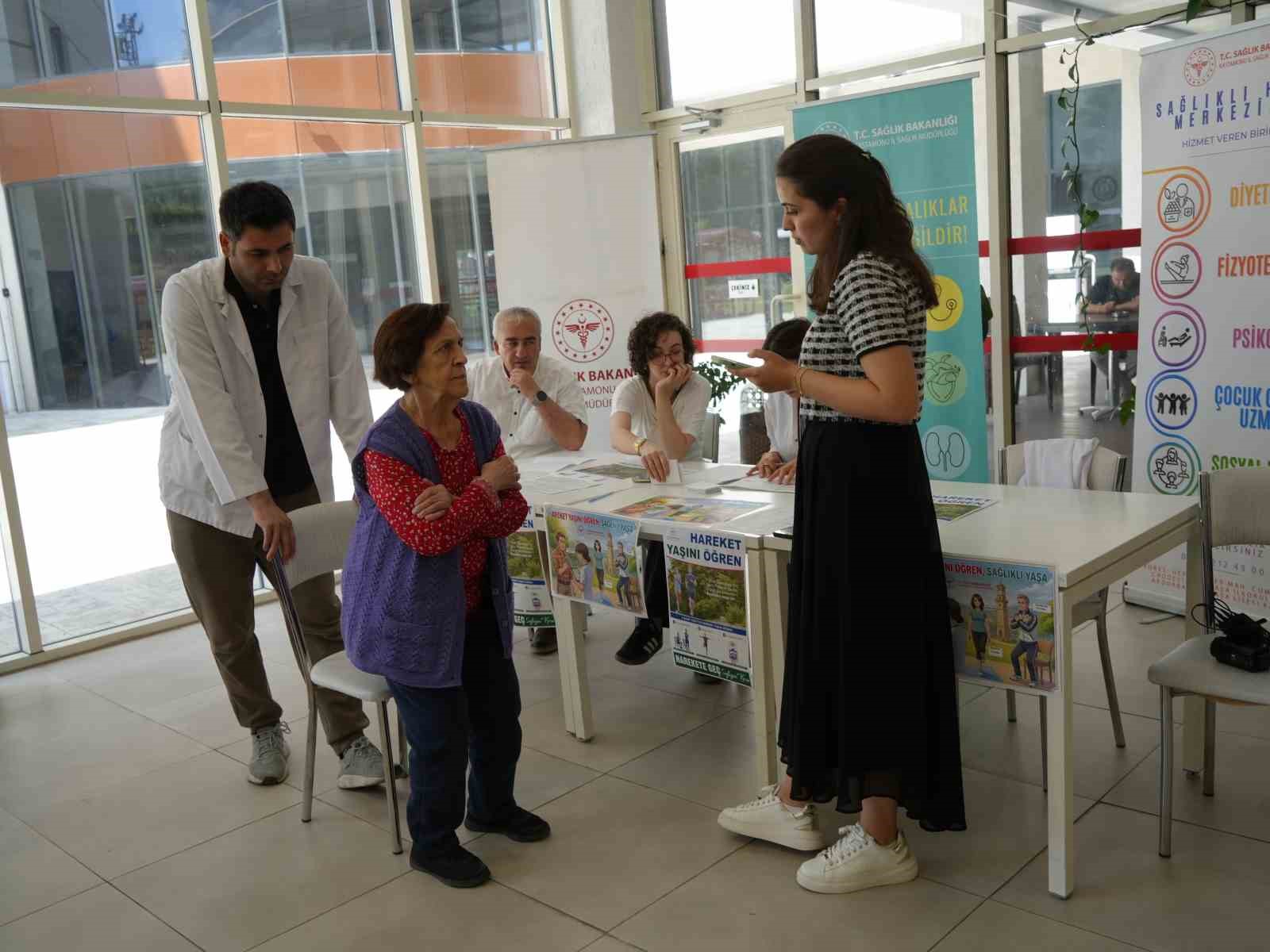 Huzurevinde konaklayan yaşlıların hareket yaşı belirlendi