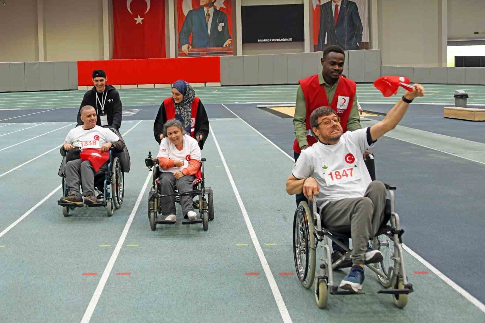 Osmangazi Belediyesi’nden engelsiz spor şöleni