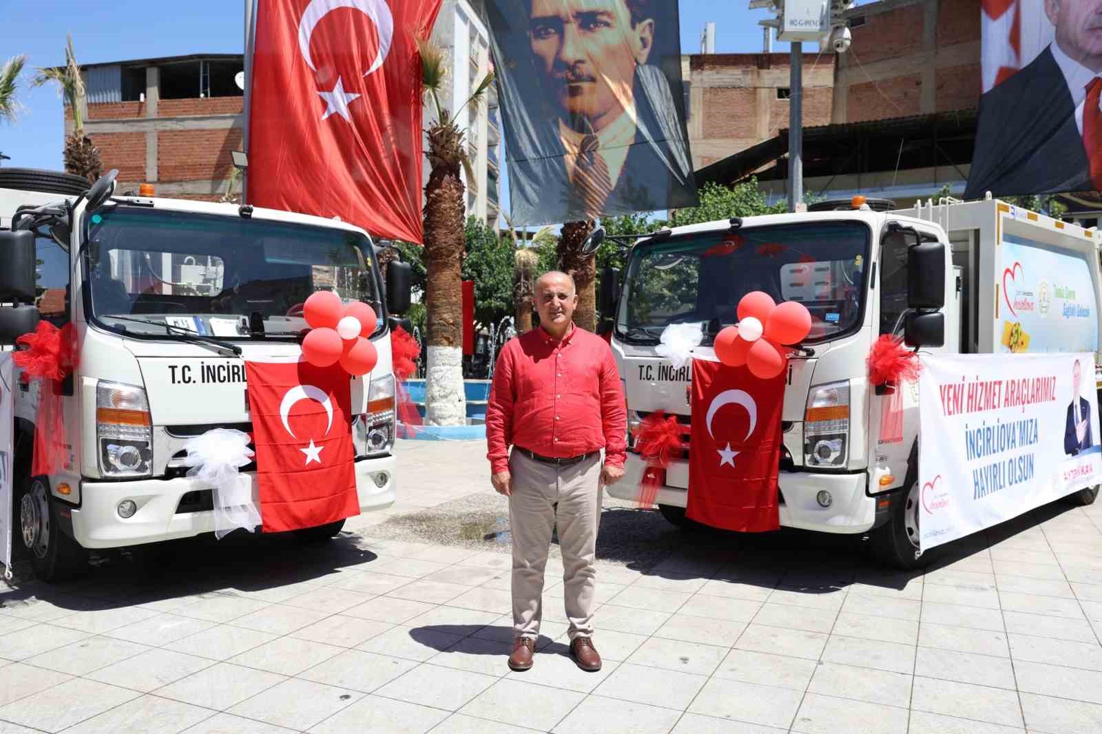 Başkan Kaya’dan İncirliova’ya son üç yılda 23 yeni araç