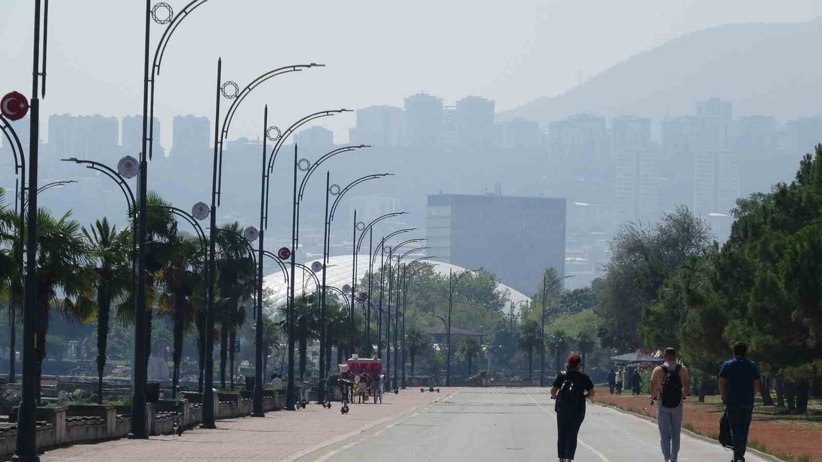 Samsun&rsquo;da puslu hava