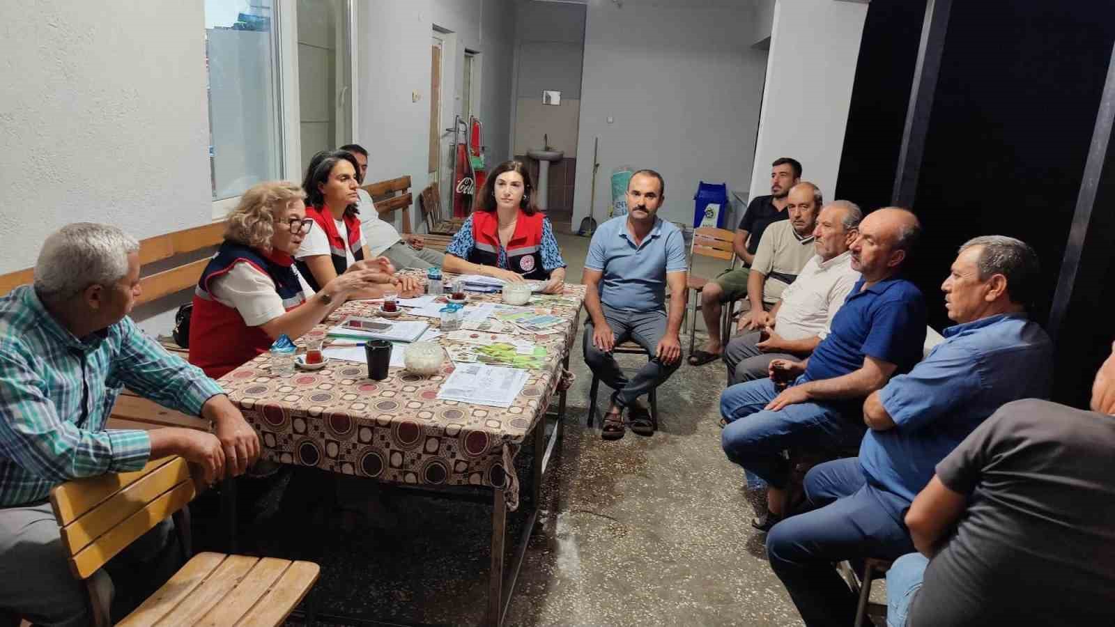 Nazilli’de incirde kaliteli üretim için üreticiler bilgilendirildi