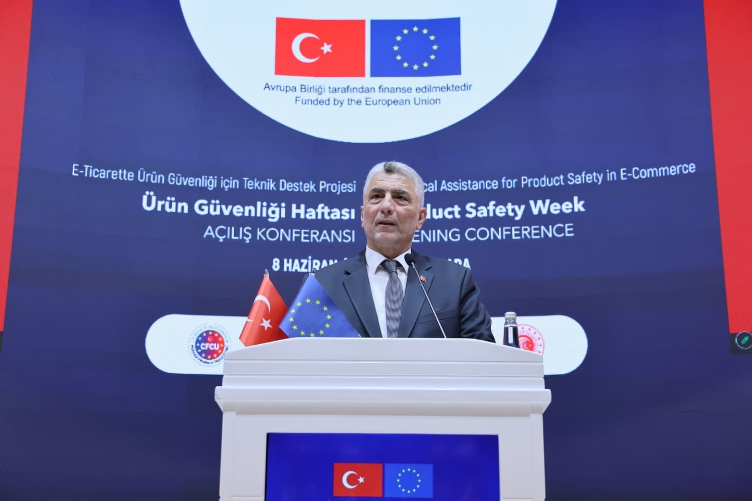 Bakan Bolat: "Dijital ürün pasaportu mekanizmasının ülkemizce uygulanmasına yönelik çalışmalar Ticaret Bakanlığımızca sürdürülmektedir"