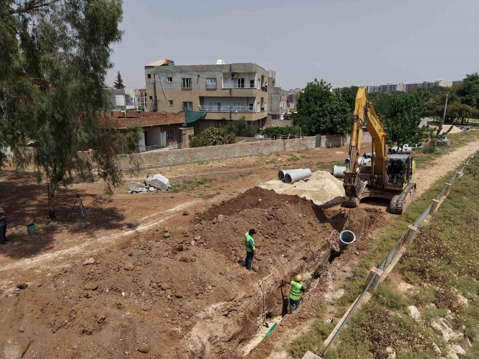 MARSU, Kızıltepe&rsquo;de atıksu ana hattını yeniledi