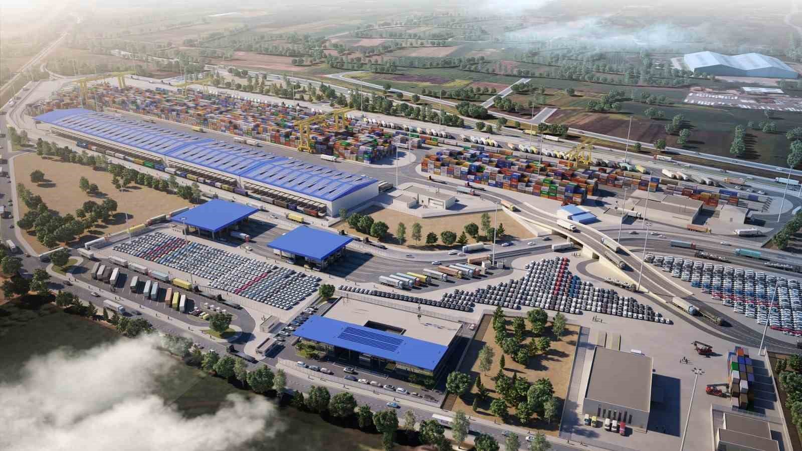 Karab&uuml;k TSO heyeti, Karab&uuml;k Lojistik Merkezi i&ccedil;in Railport&rsquo;u inceledi