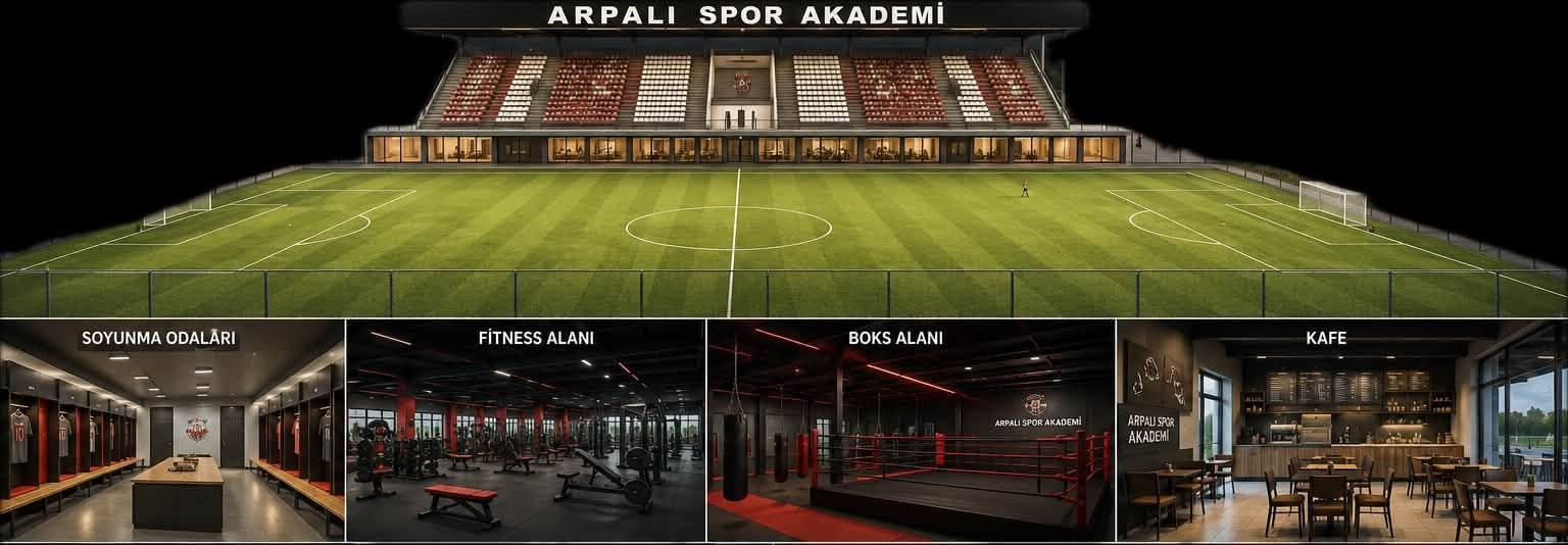 Arpalı&rsquo;da spor tesisleri yenileniyor