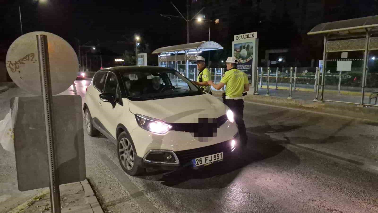 Eskişehir’de 3 alkollü sürücüye 116 bin TL ceza