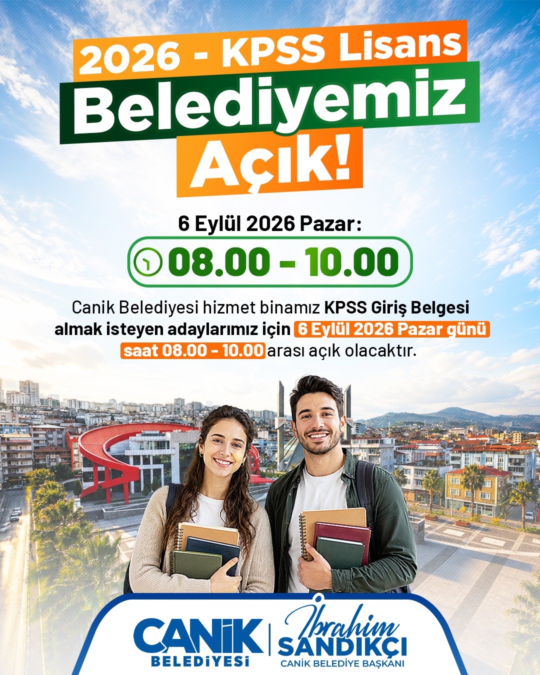 Canik, KPSS nöbetine hazır