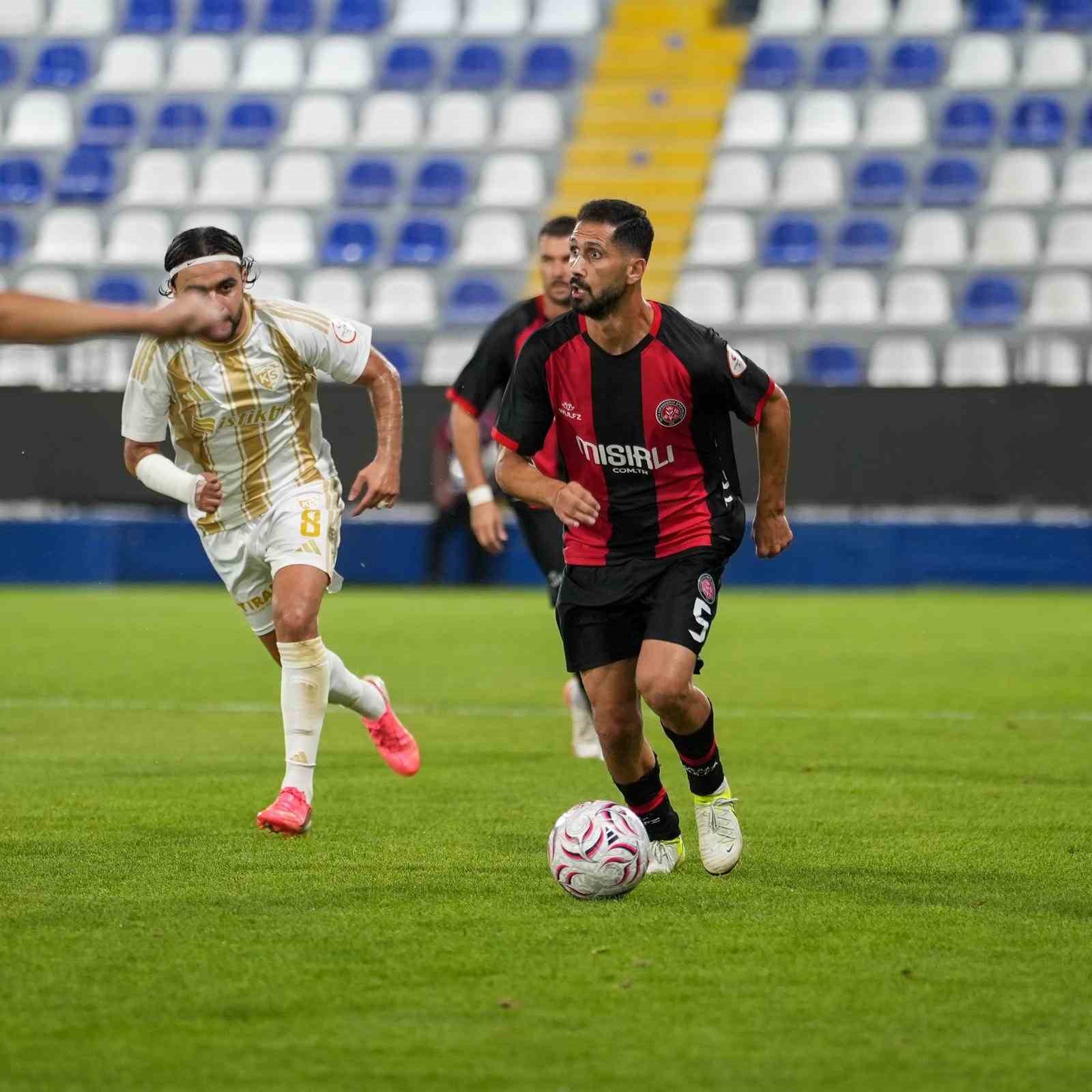 Trendyol 1. Lig: Fatih Karagümrük: 1 - Kayserispor: 1