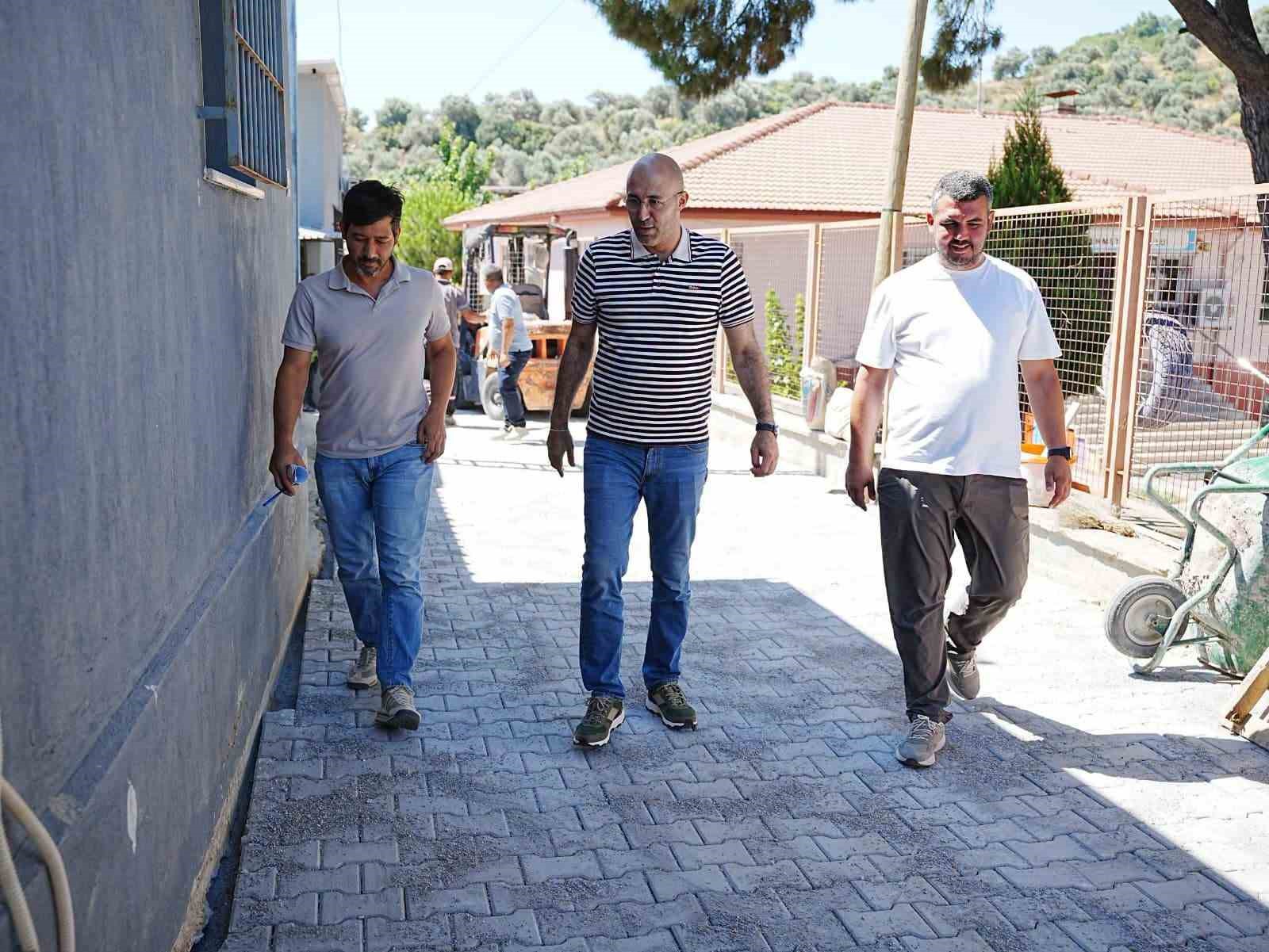 Başkan Zencirci, Mursallı’daki çalışmaları yerinde inceledi