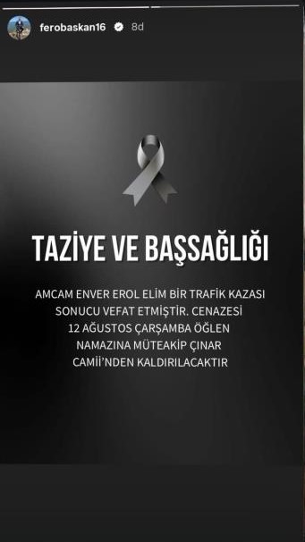 Kestel Belediye Başkanı Ferhat Erol’un acı günü: Amcasını kazada kaybetti