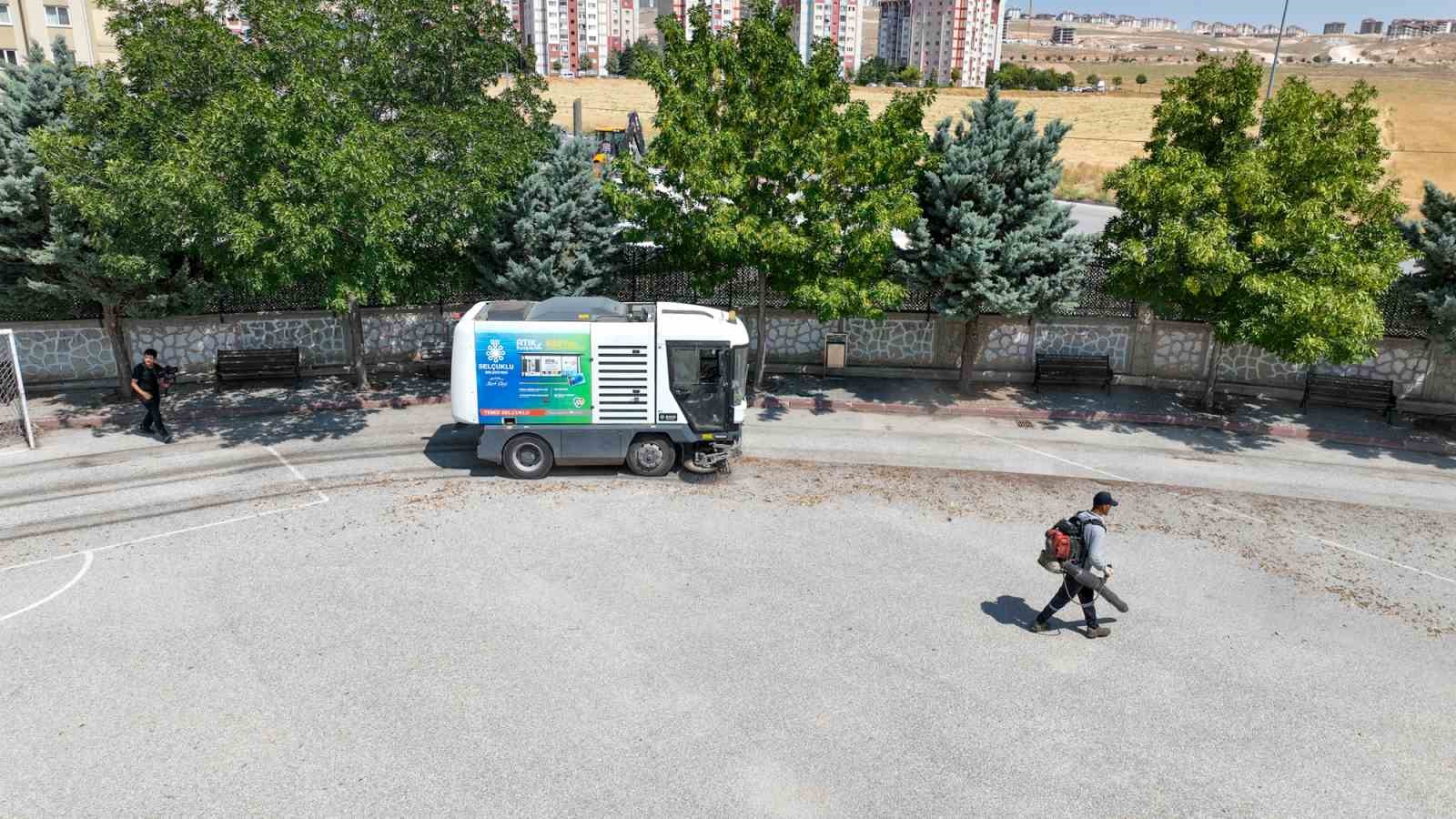 Selçuklu’da okullar yeni eğitim yılına hazırlanıyor