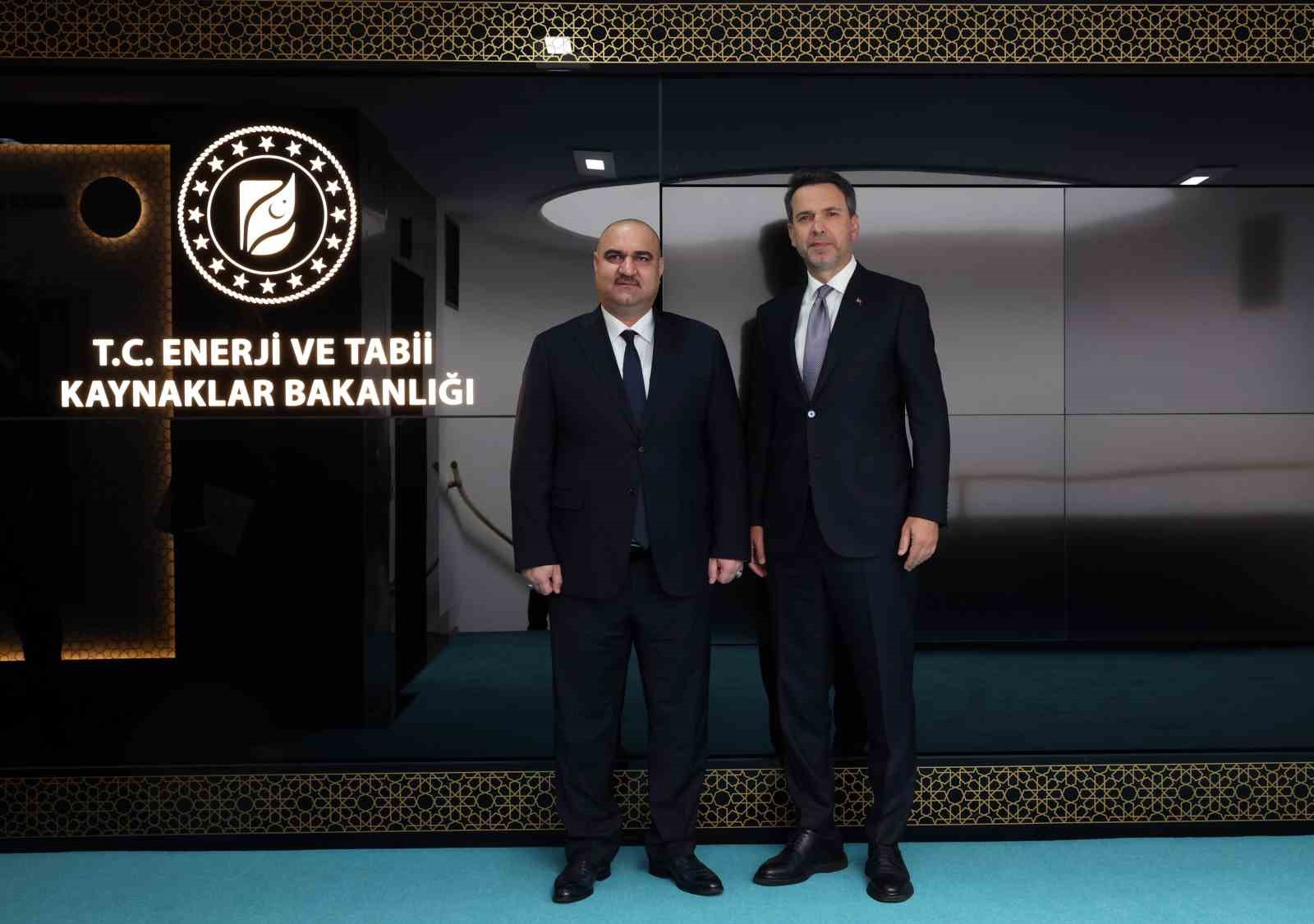 Bakan Bayraktar, Kerk&uuml;k Valisi Ağa&rsquo;yı ağırladı