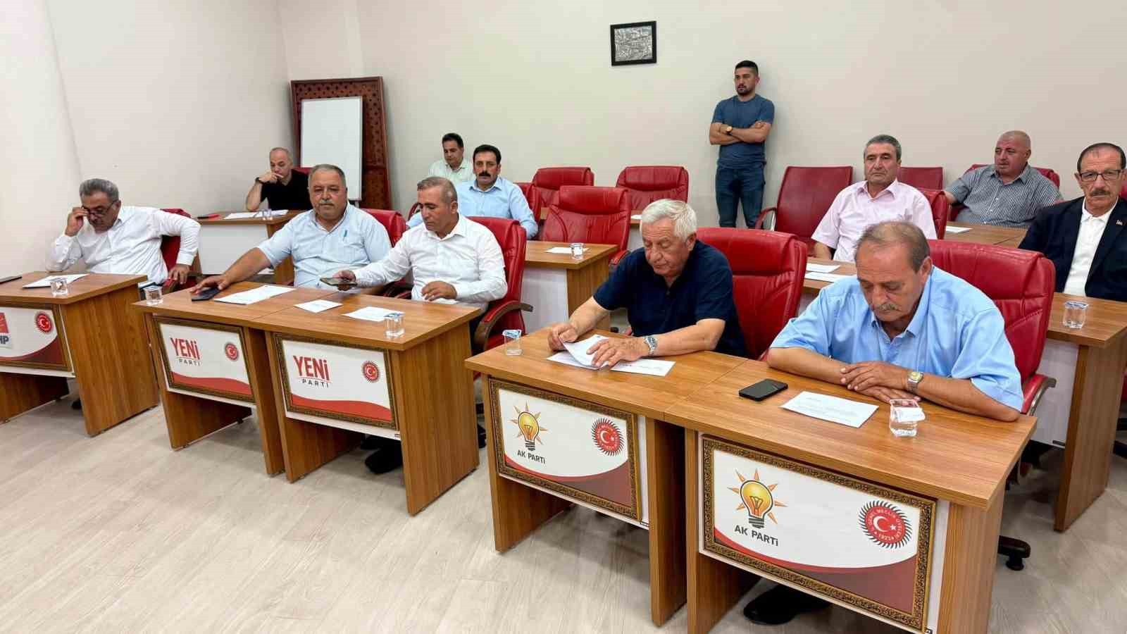 İl Genel Meclisi ağustos ayı toplantısı yapıldı