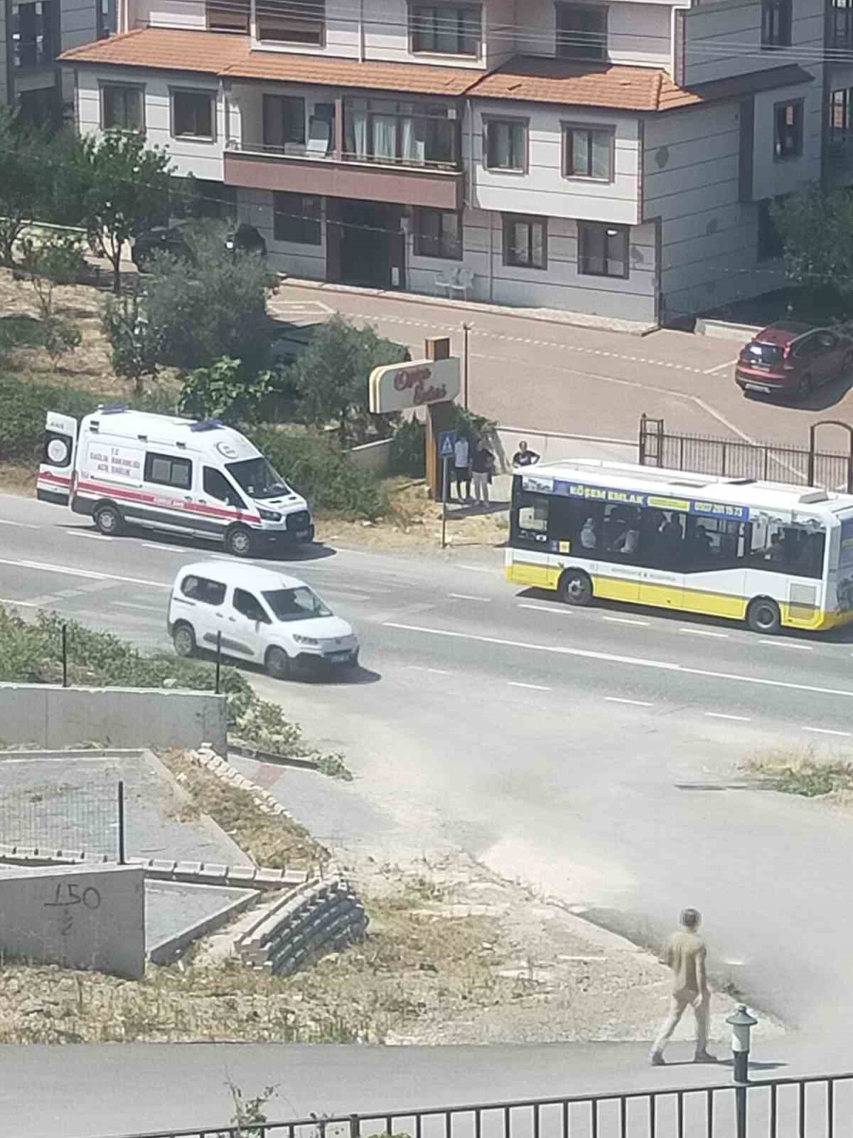 Gemlik’te otobüste fenalaşan yolcu hastaneye kaldırıldı