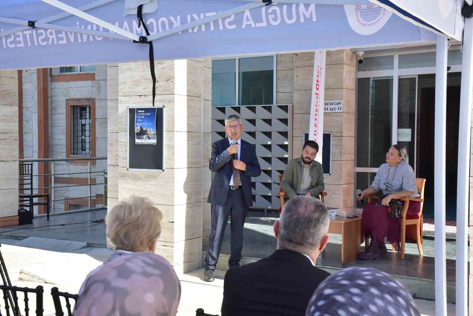 Gazze için Bilim Kafe etkinliği düzenlendi