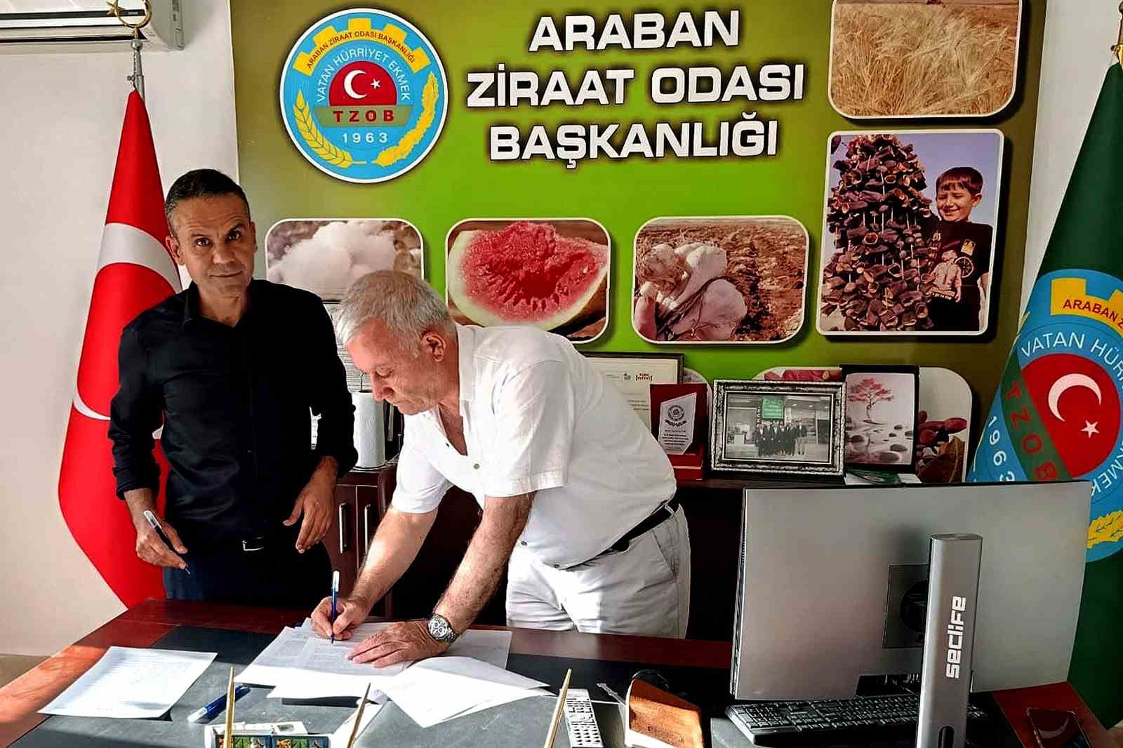 Altun’dan Arabanlı çiftçilere ÇKS başvuruları yetki devri açıklaması