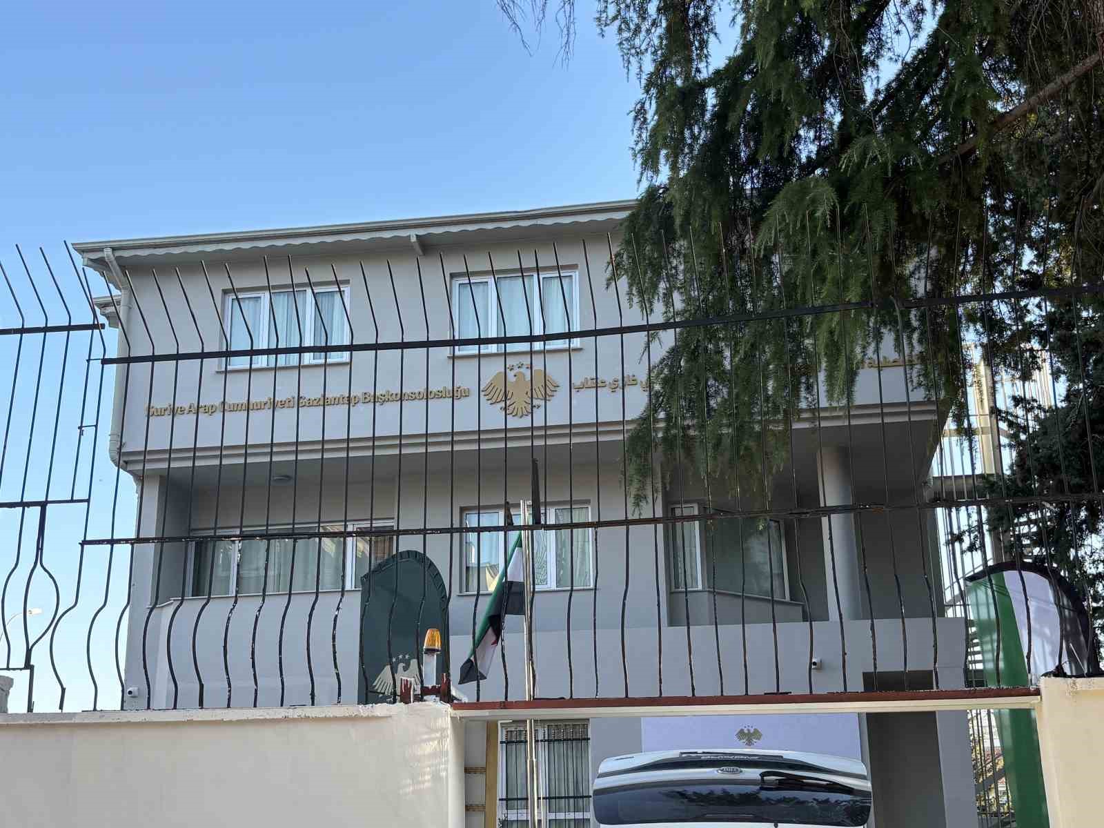 Gaziantep’te Suriye Başkonsolosluğu açıldı