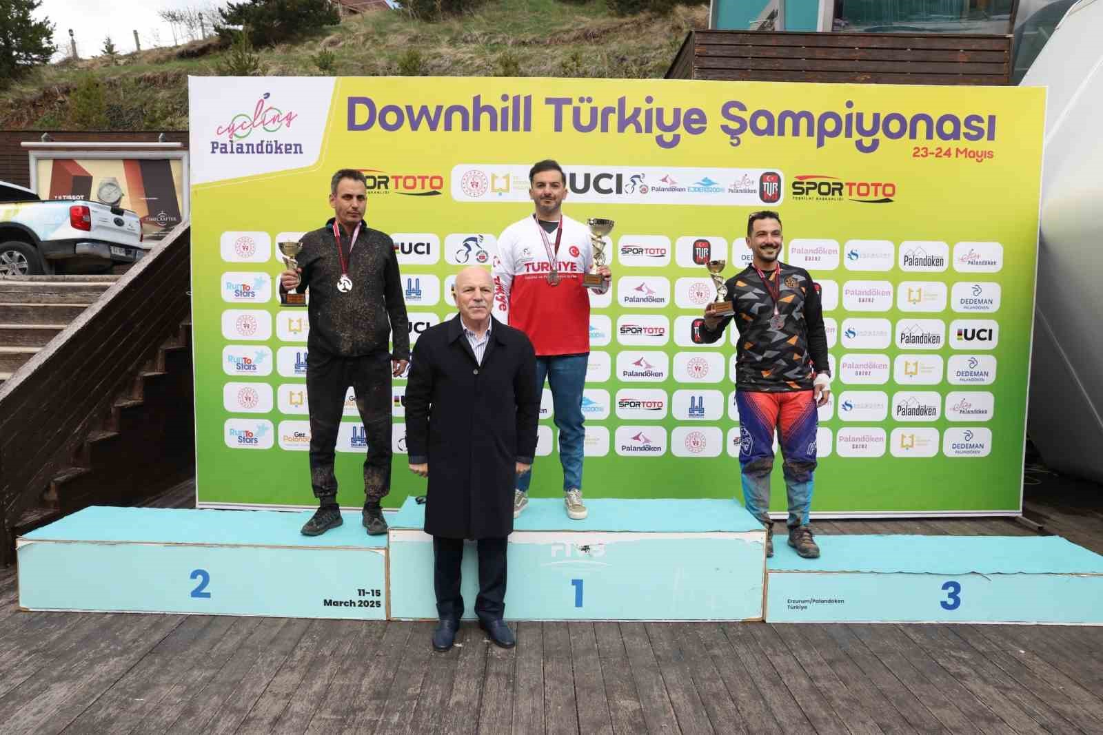 Downhill T&uuml;rkiye Şampiyonası&rsquo;nda madalyalar sahibini buldu