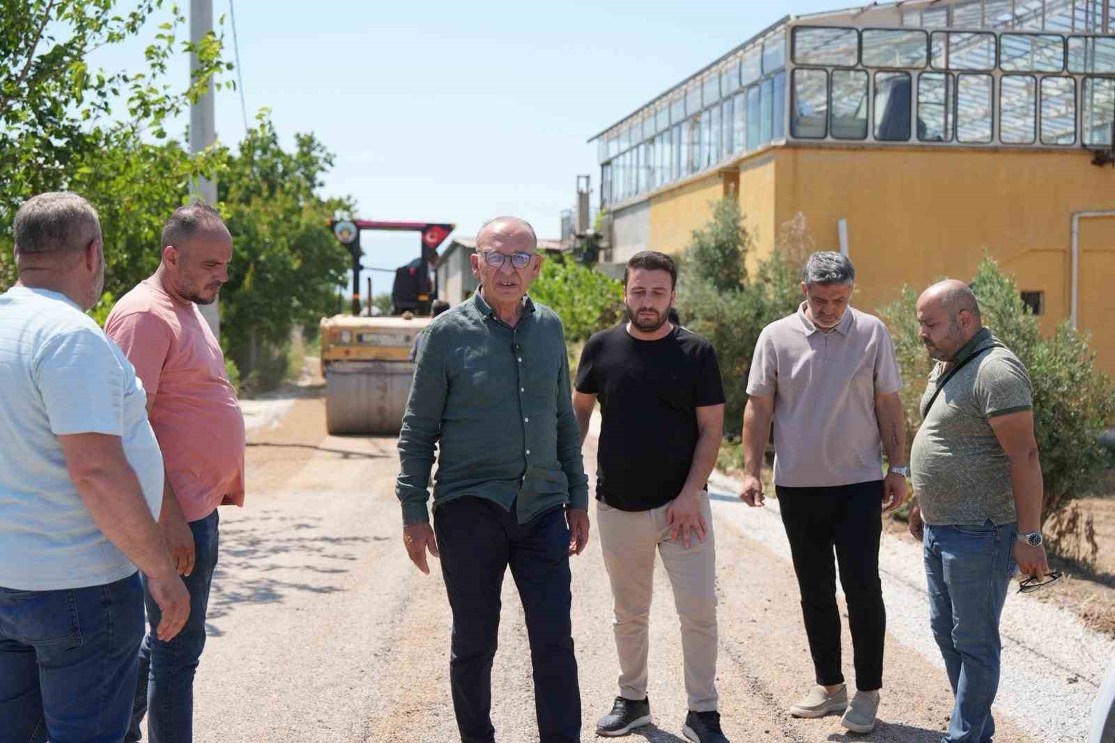 Turgutlu Belediyesi asfalt sezonunu a&ccedil;tı