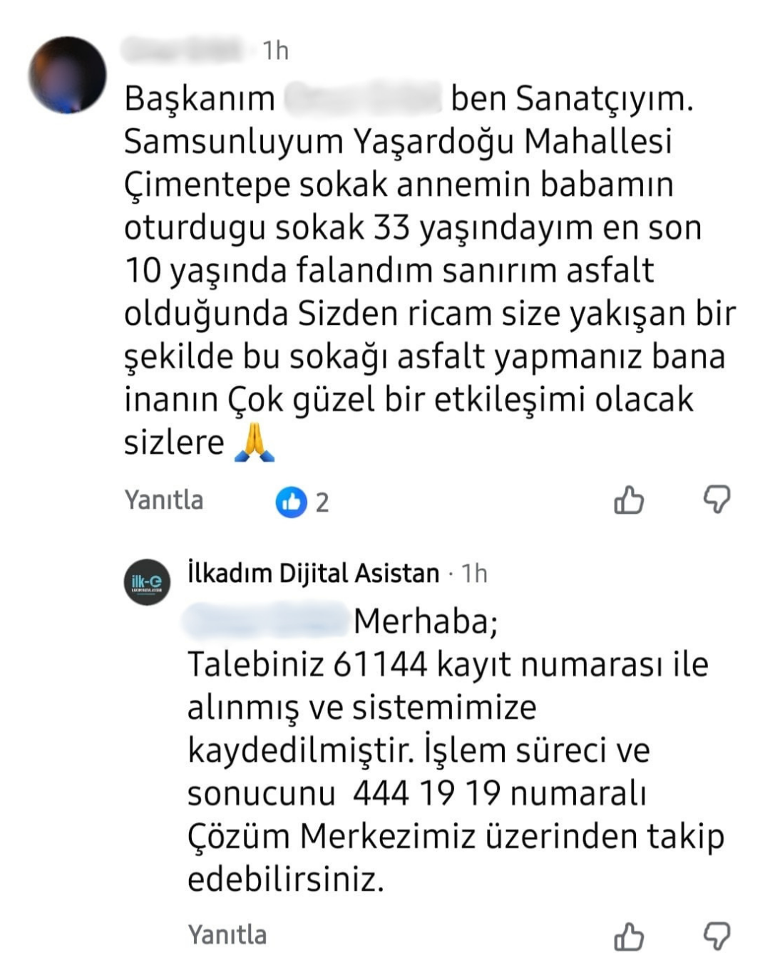 Başkan Kurnaz: "Talep ve önerilere de hızlı bir şekilde cevap veriyoruz"