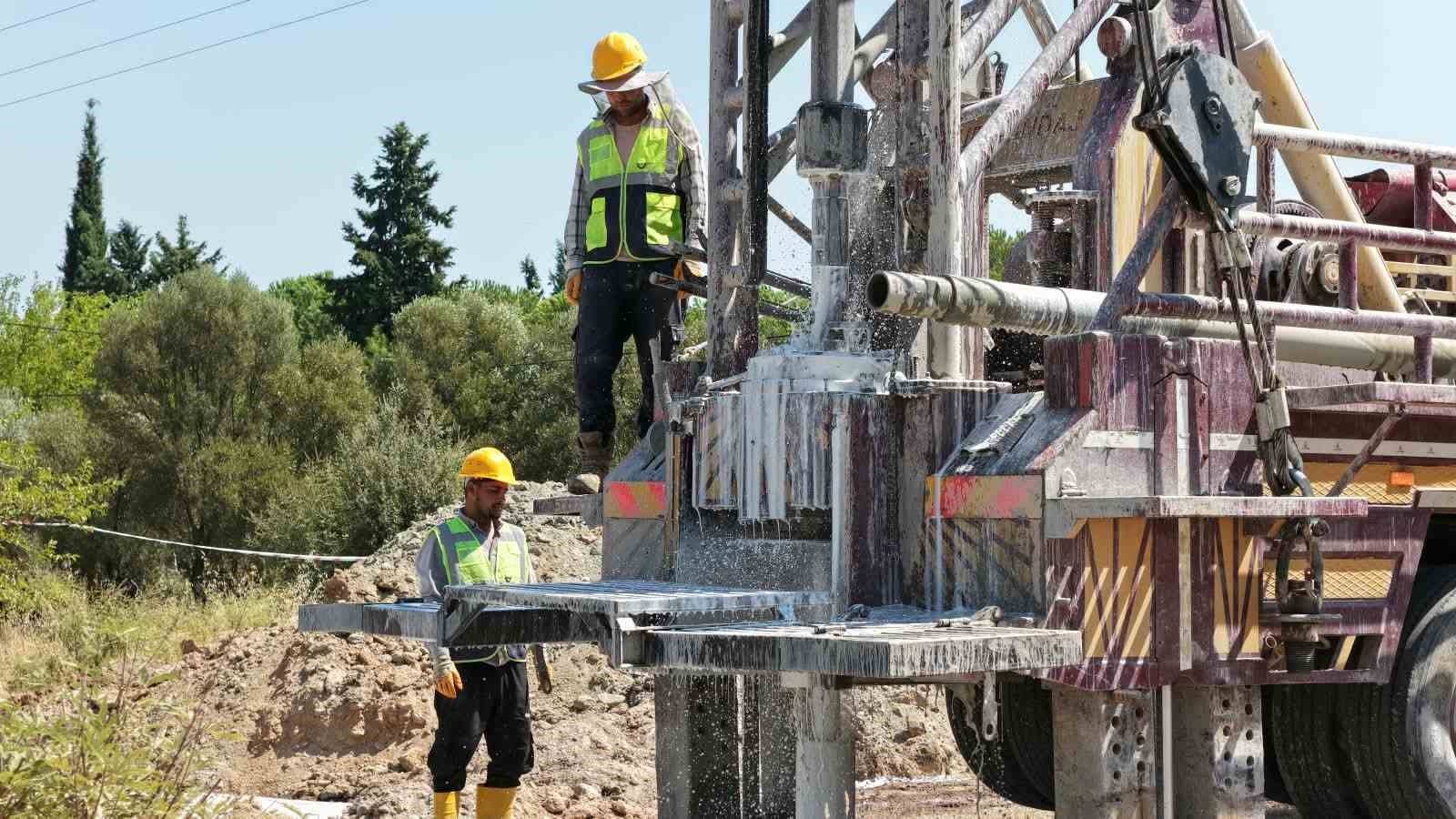 ASKİ’nin sondaj çalışmaları sürüyor