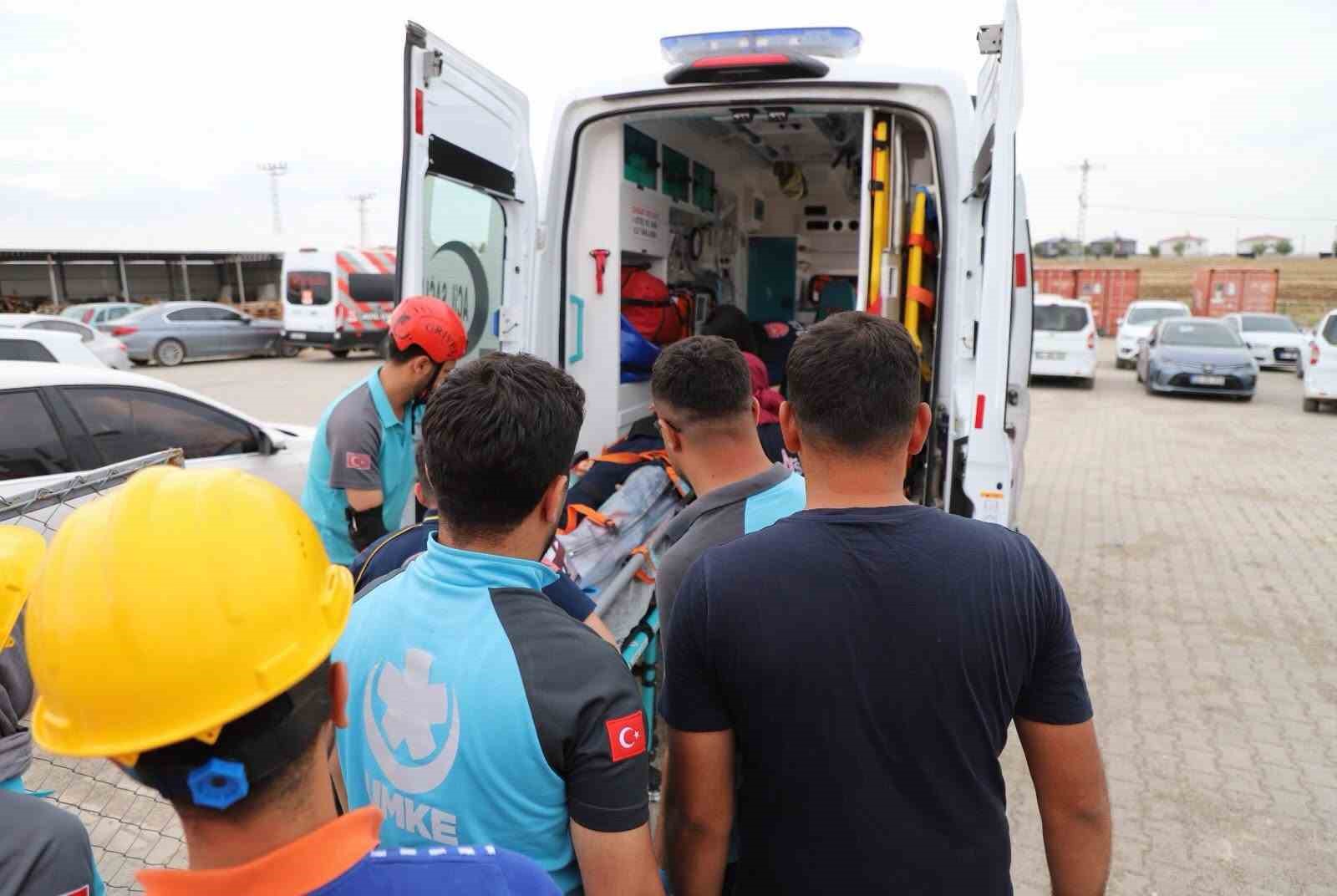 Adıyaman’da UMKE ekiplerinden deprem tatbikatı