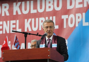 Ahmet Ağaoğlu Trabzonsporun 17. başkanı oldu