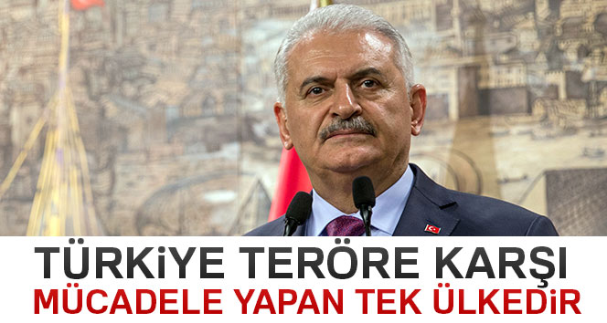 Başbakan Yıldırım: Bilumum terör örgütleri korkun Türkiyeden, korkun Mehmetçikten