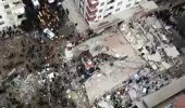 İşte İstanbul'da Yıkılan Binanın Çökmeden Önceki Hali