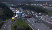 Son Dakika! TEM Otoyolu Kurtköy Mevkiinde Kaza! Yol Trafiğe Kapatıldı