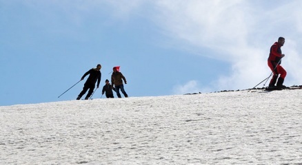 Mayıs ayında kayak keyfi!